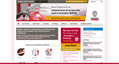 Desktop Screenshot of bureauveritas.es