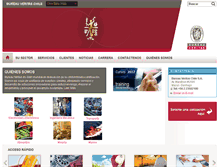 Tablet Screenshot of bureauveritas.cl