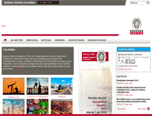 Tablet Screenshot of bureauveritas.com.co