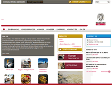 Tablet Screenshot of bureauveritas.dk