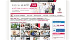 Desktop Screenshot of pro.bureauveritas.fr