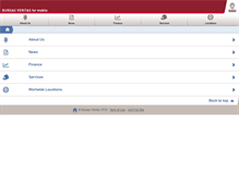 Tablet Screenshot of mobile.bureauveritas.com