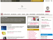 Tablet Screenshot of bureauveritas.fr