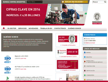 Tablet Screenshot of bureauveritas.com.ar
